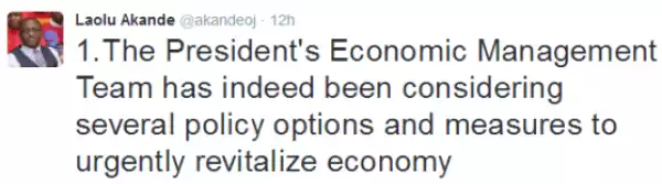 Presidency reacts to reports of Buhari seeking emergency economic powers